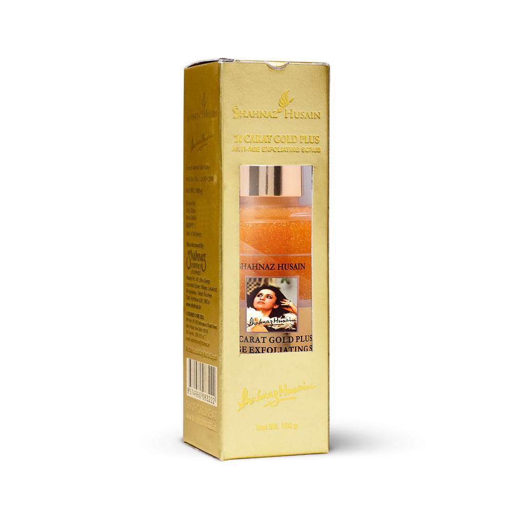 Shahnaz Husain 24 Carat Gold Plus Anti-Age Exfoliating Scrub