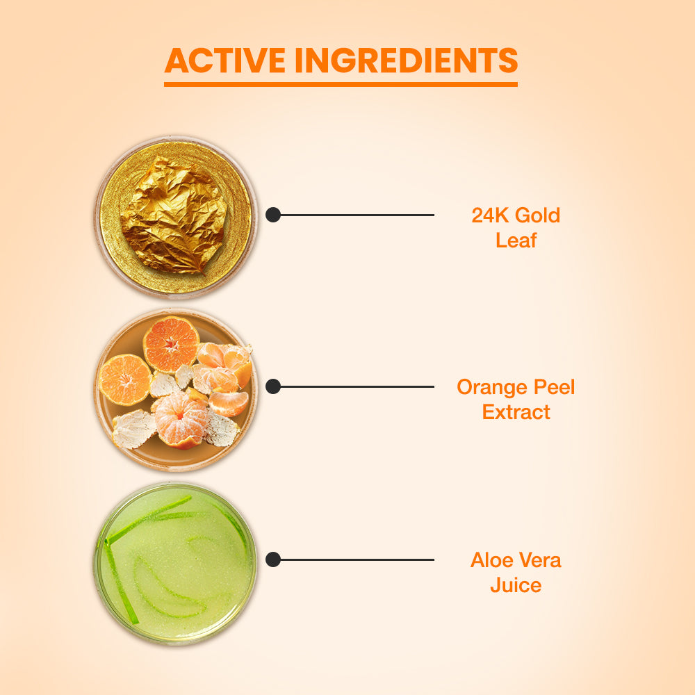Shahnaz Husain 24 Carat Gold Plus Anti-Age Exfoliating Scrub