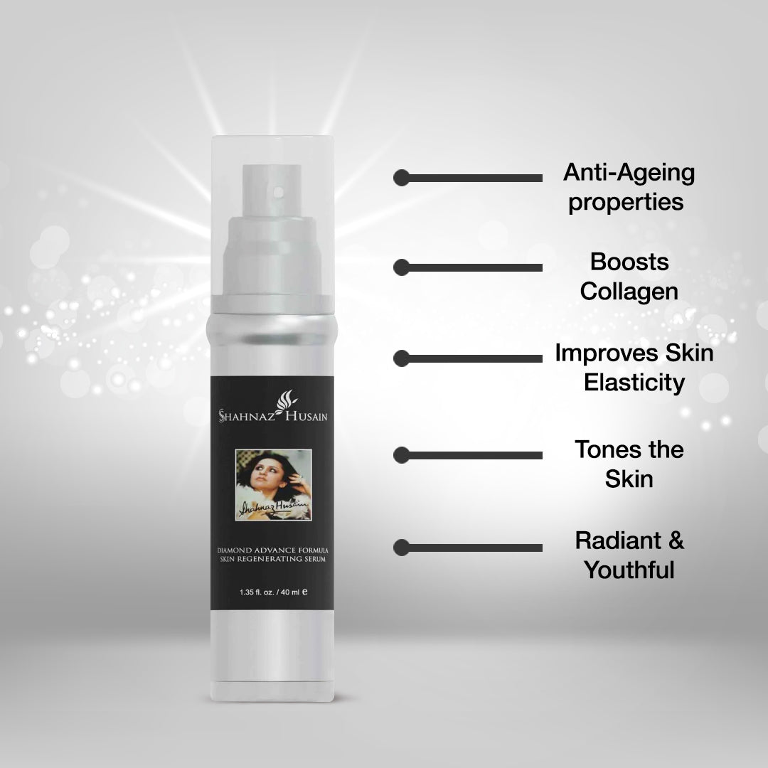 Shahnaz Husain Diamond Advance Formula Skin Regenerating Serum | 40ml