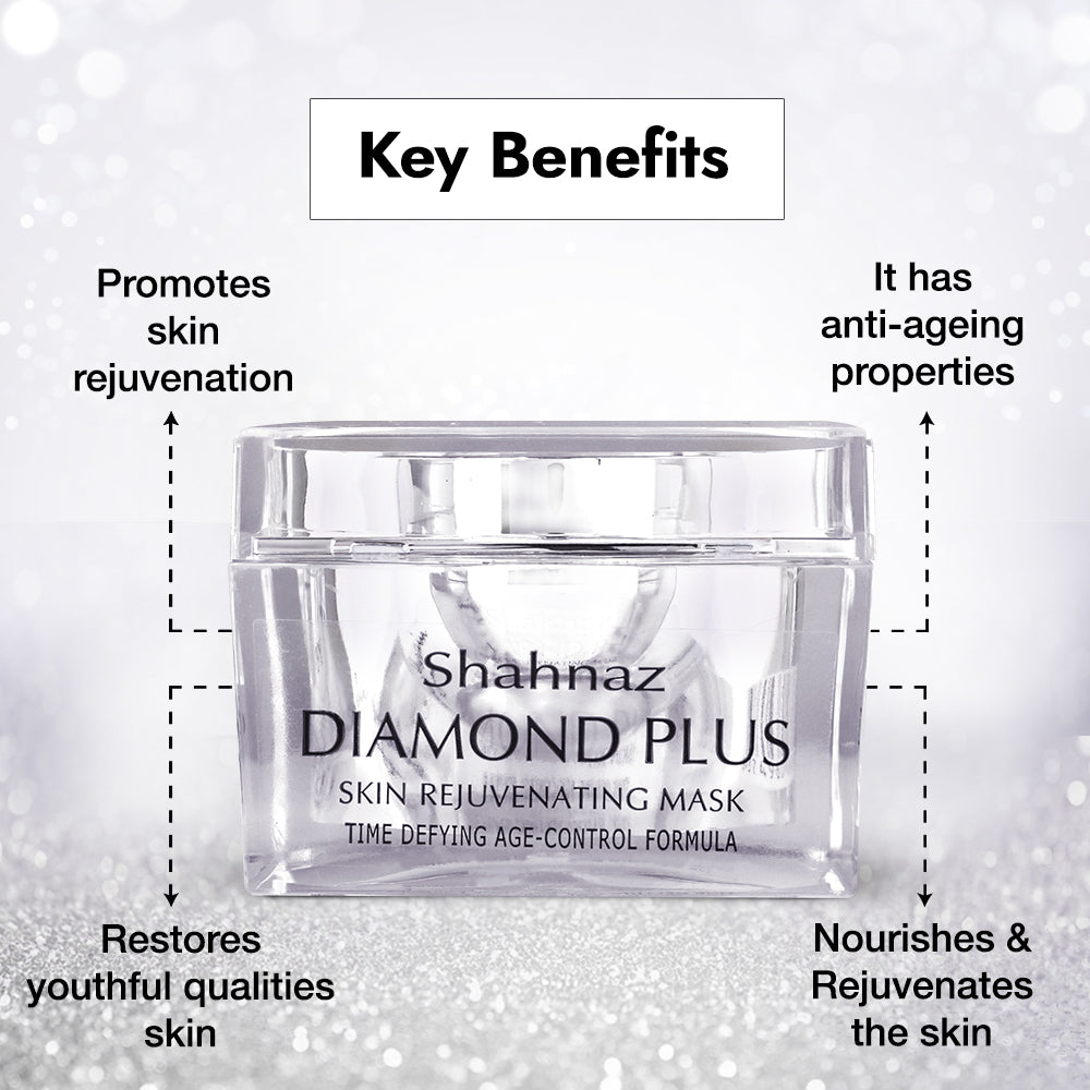 Shahnaz Husain Diamond Plus Skin Rejuvenating Mask