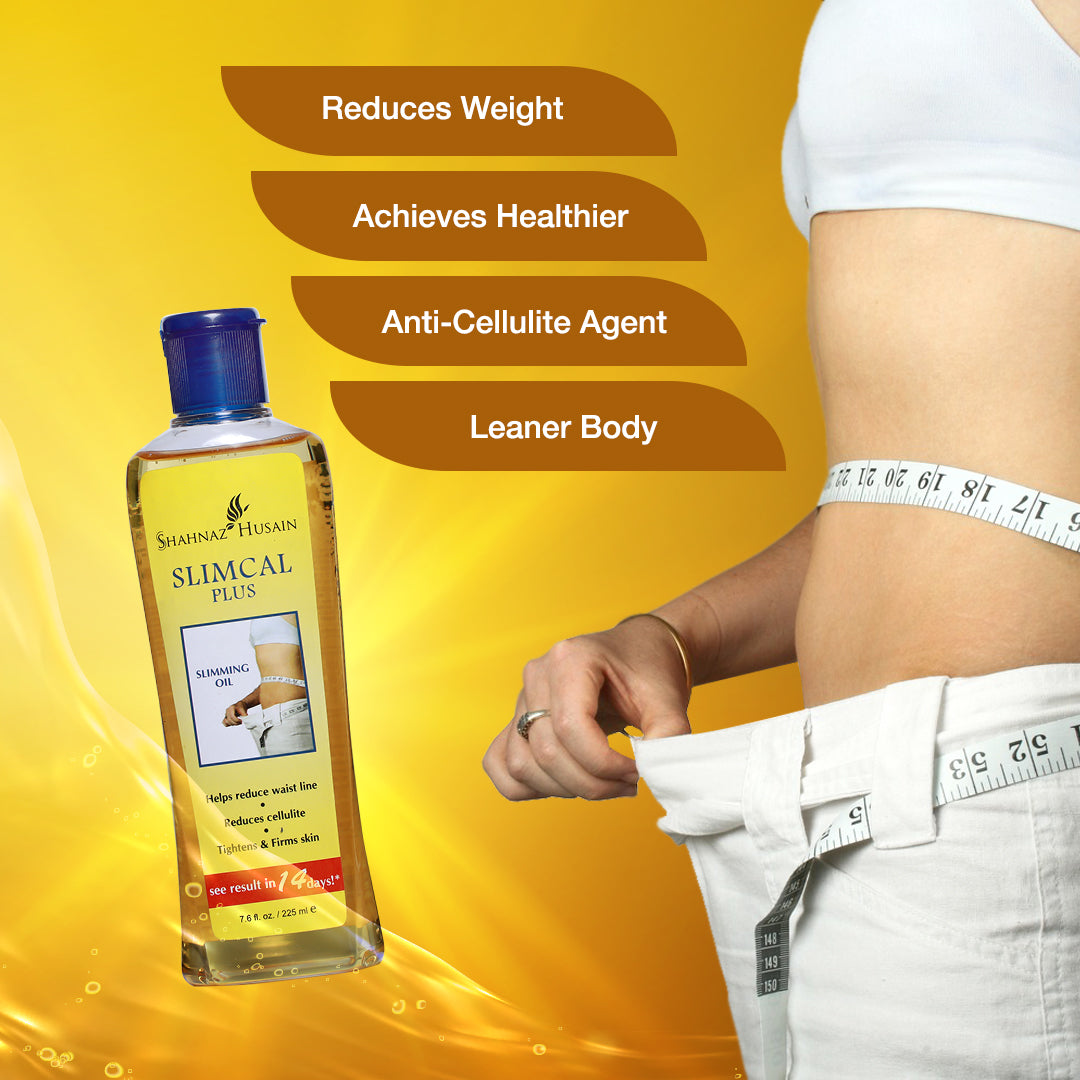 Shahnaz Husain Slimcal Plus Slimming Oil | 225ml
