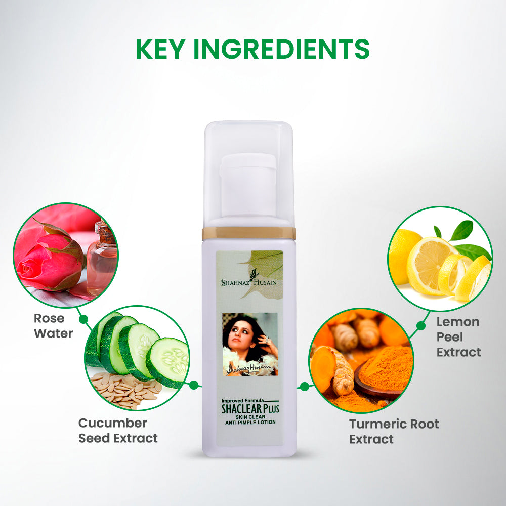 Shahnaz Husain Shaclear Plus Skin Clear Anti-Pimple Lotion | 100ml