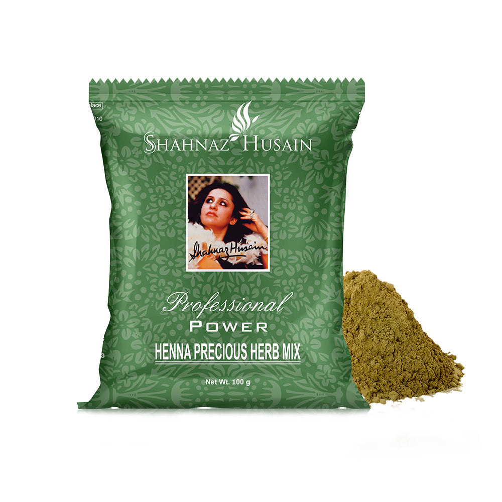 Shahnaz Husain Professional Power Henna Precious Herb Mix (Combo Pack)
