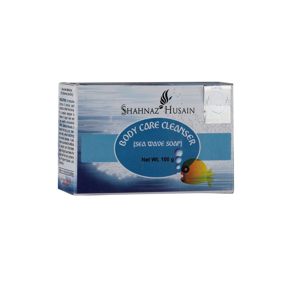 Shahnaz Husain Oxygen Sea Wave Soap (Natural Body Cleanser)| 100g