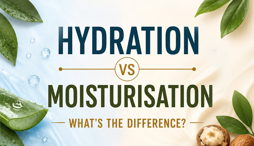 Hydration vs Moisturisation: What’s the Difference?