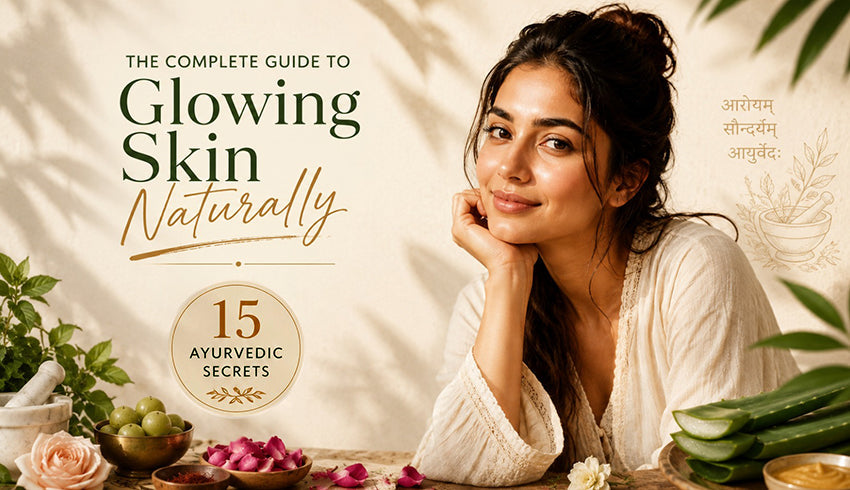 The Complete Guide to Glowing Skin Naturally: 15 Ayurvedic Secrets That Actually Work