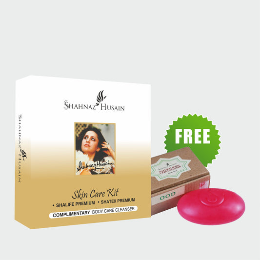 Shahnaz Husain Skin Care Kit-2 (Shalife Premium 60gm + Shatex Premium 100gm) - Free OOD Soap 100gm Worth Rs. 320