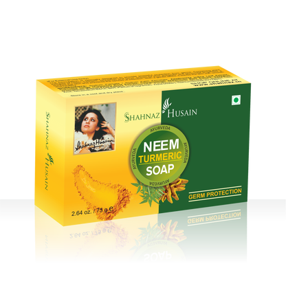 Shahnaz Husain Neem Turmeric Soap X Pack of Four.