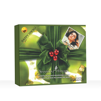 Shahnaz Husain Diamond Plus Kit-B (Cream 40gm + Mask 50 gm + Shamoon 100 ml)