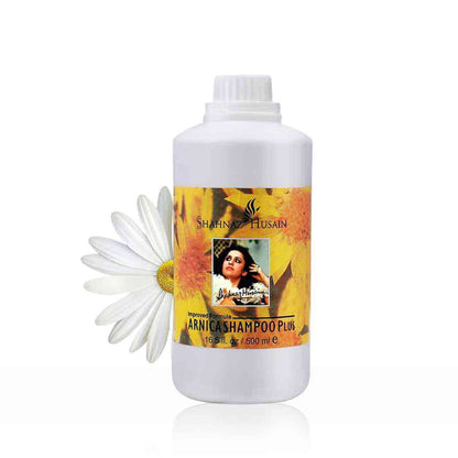 Shahnaz Husain Arnica Shampoo Plus – 500ml + Colourveda Natural Hair Colour – 100g (BLACKISH BROWN)