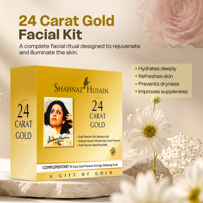 Shahnaz Husain 24 Carat Gold Premium Kit - 190g