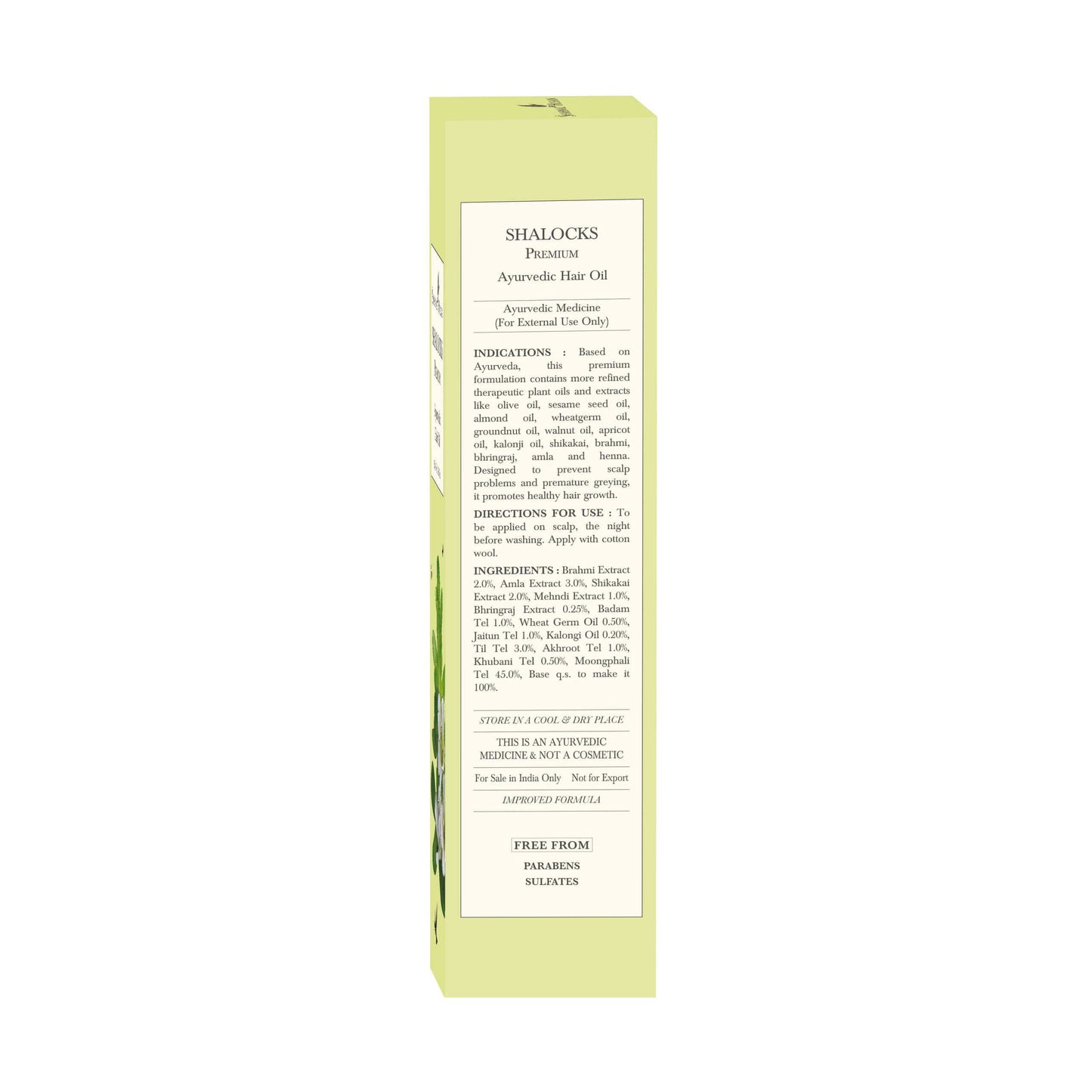 Shahnaz Husain Shalocks Premium - Ayurvedic Hair Oil