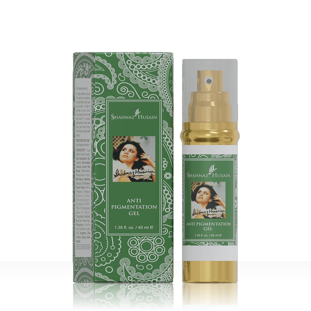 Shahnaz Husain Nature’s Gold Skin Radiance Gel (Anti-Ageing) + (Shahnaz Husain Moisturising Cream) – 30+10g + Anti Pigmentation Gel-40ml