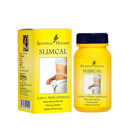 Shahnaz Husain Slimcal Slim & Trim Capsules - 60 Capsules X Pack of Two