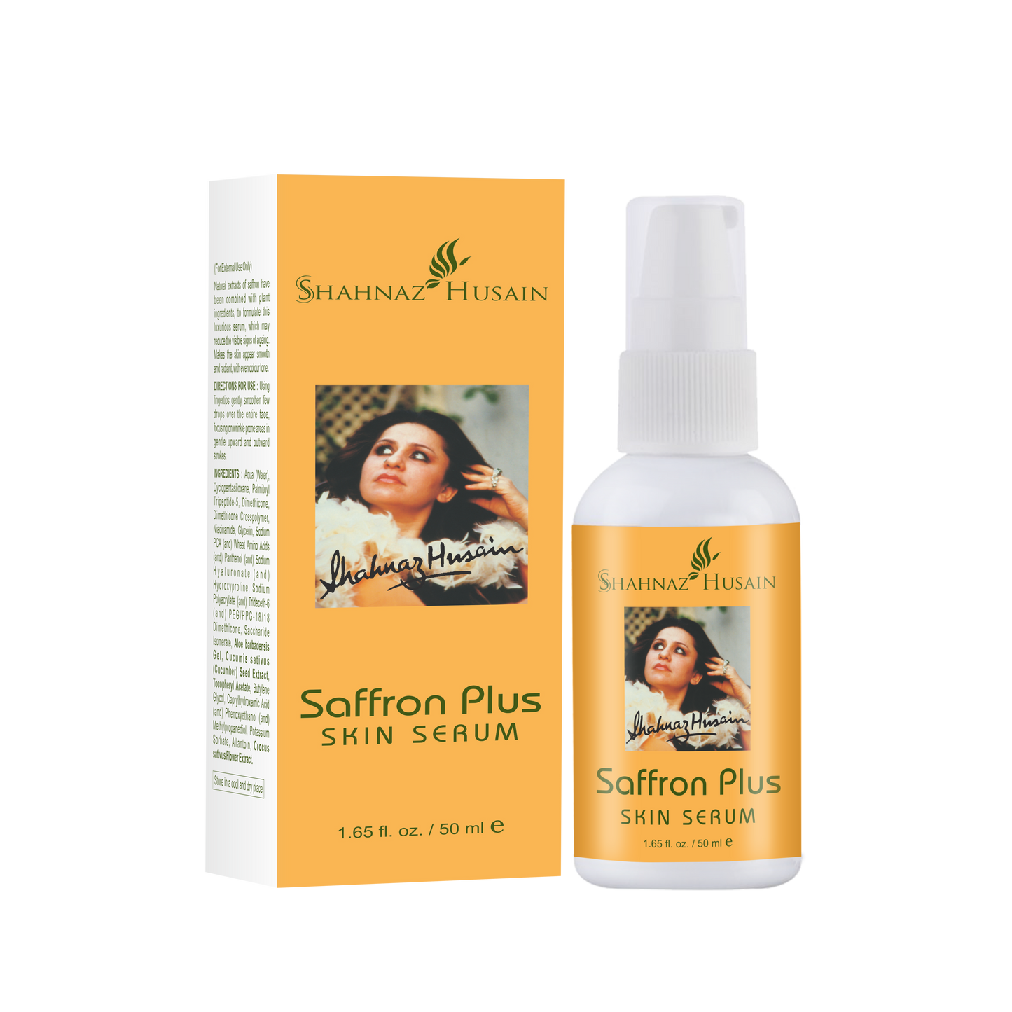 Shahnaz Husain Saffron Plus Skin Serum - 50ml