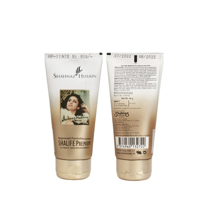 Shahnaz Husain Skincare Kit Premium  (Shalife Premium 60gm + Shamoist Premium 100gm) - Free Sharose Premium 100ml  Worth Rs. 385