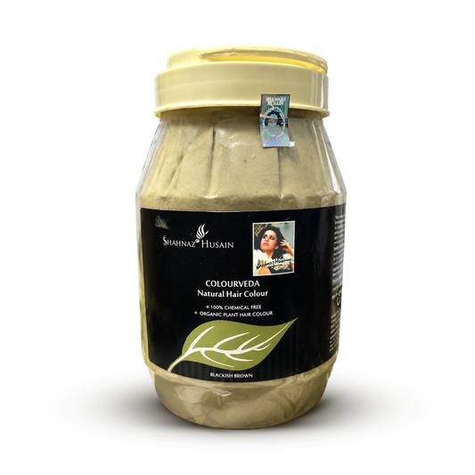 Shahnaz Husain Colourveda Natural Hair Colour Blackish Brown | 1000g
