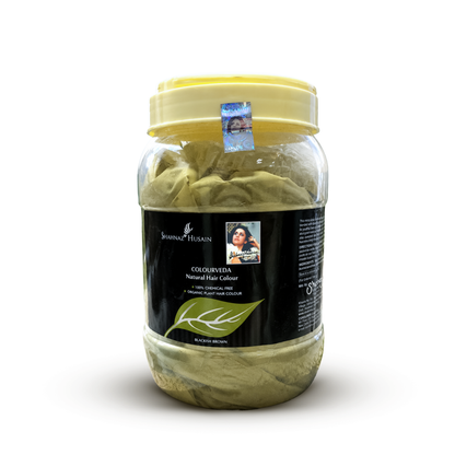 Shahnaz Husain Colourveda Natural Hair Colour Blackish Brown | 500g