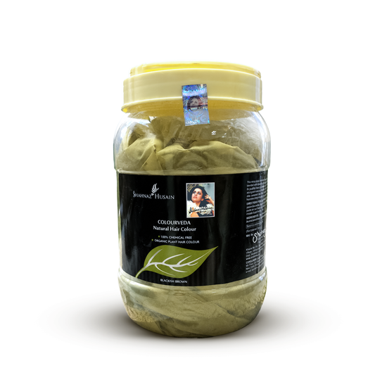 Shahnaz Husain Colourveda Natural Hair Colour Blackish Brown | 500g