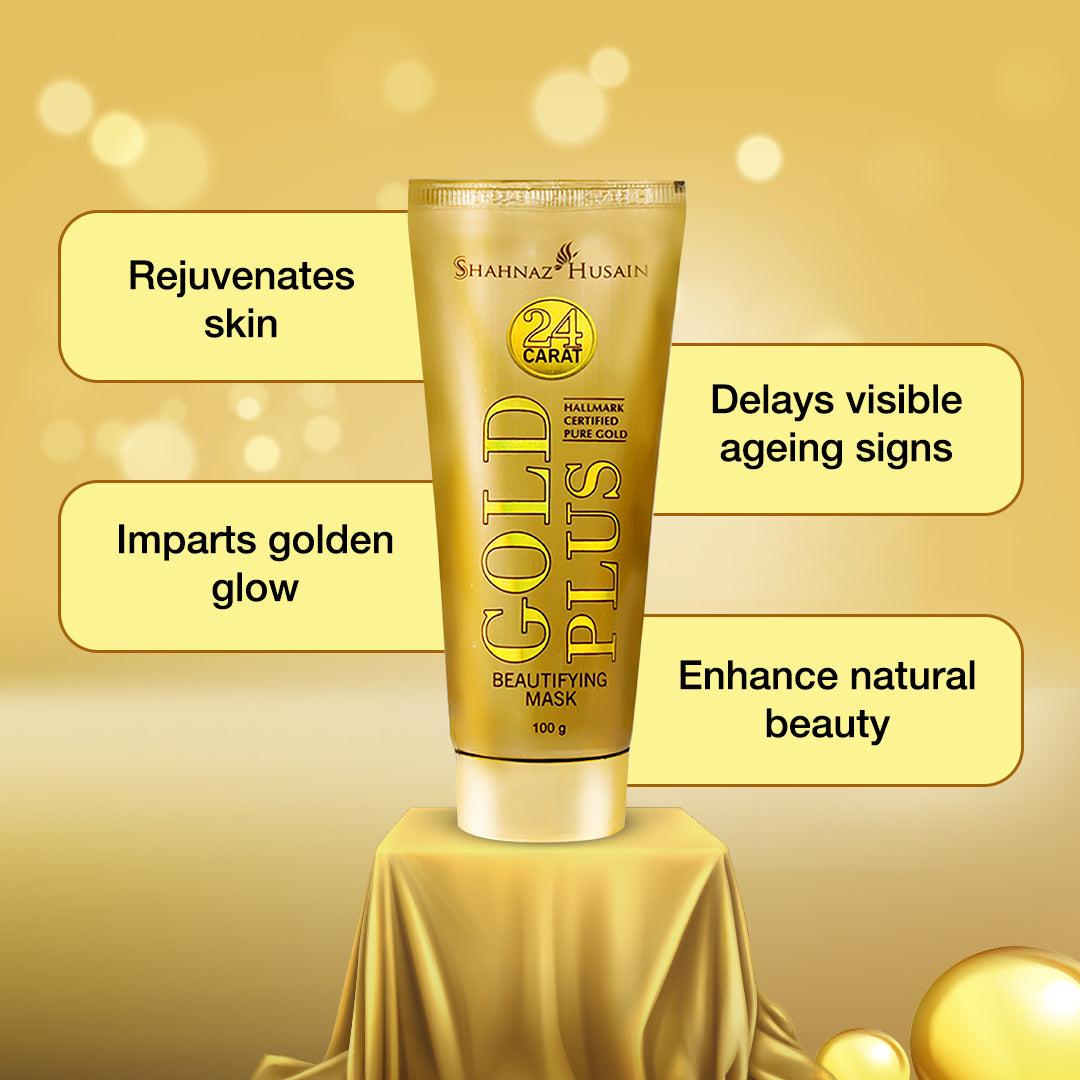 Shahnaz Husain Gold Plus Beautifying Mask Tube