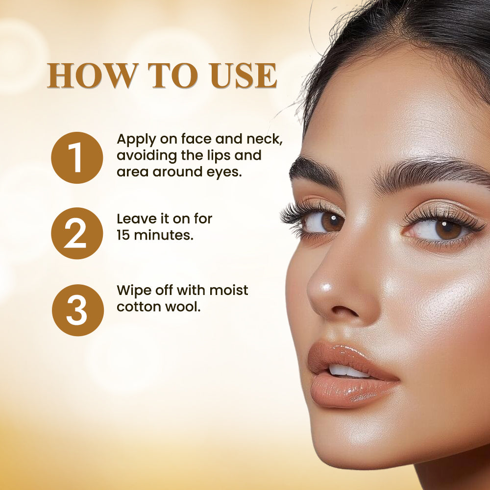 Shahnaz Husain Gold Premium Beautifying Mask 200g