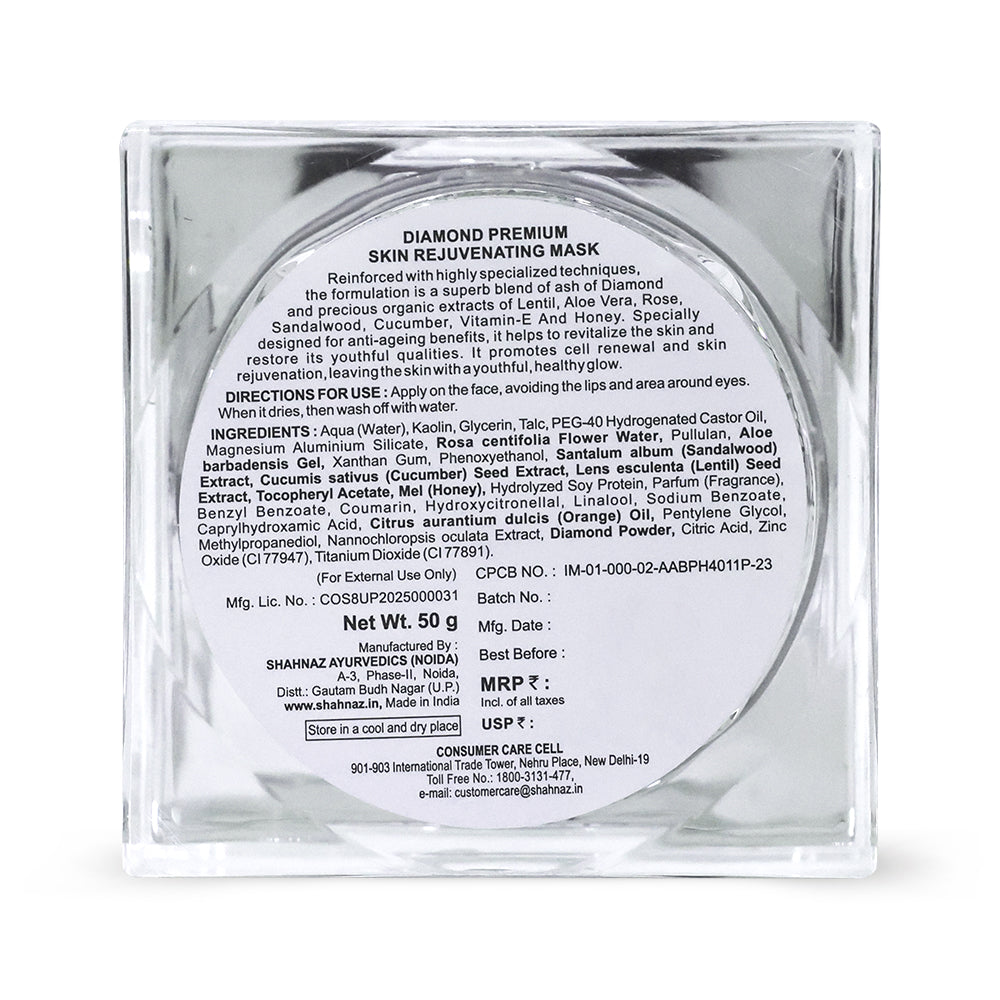 Shahnaz Husain Diamond Premium Skin Rejuvenating Mask