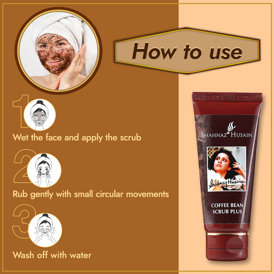 Shahnaz Husain Coffee Bean Scrub Plus | 50g