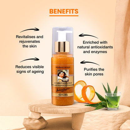 Shahnaz Husain 24 Carat Gold Plus Anti-Age Exfoliating Scrub