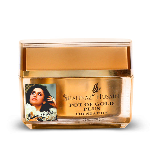 Shahnaz Husain Pot of Gold Plus Foundation | 30g