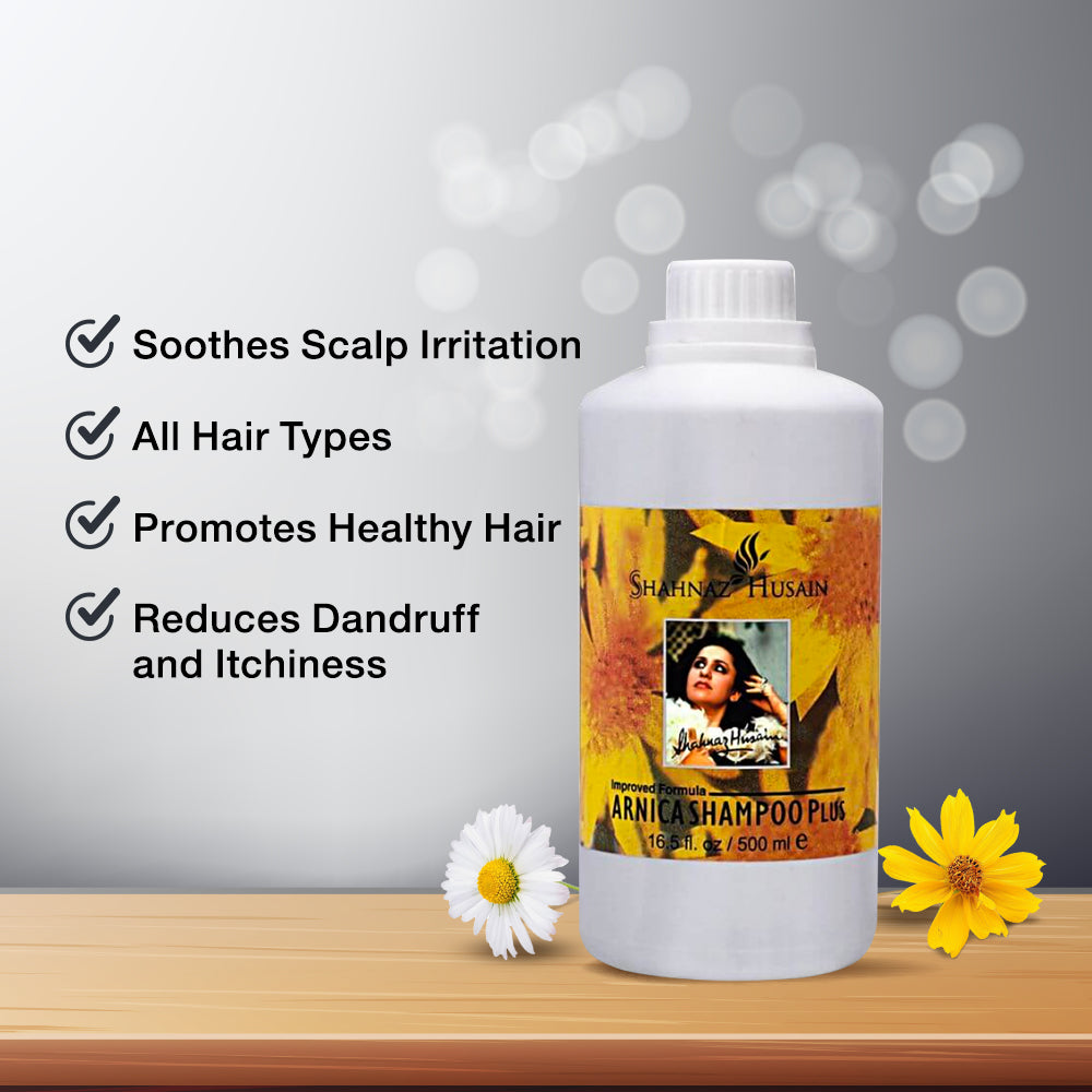 Shahnaz Husain Arnica Shampoo Plus - 500 Ml