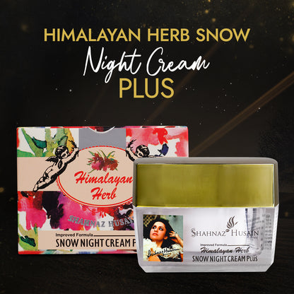 Shahnaz Husain Himalayan Herb Snow Night Cream Plus  | 40g