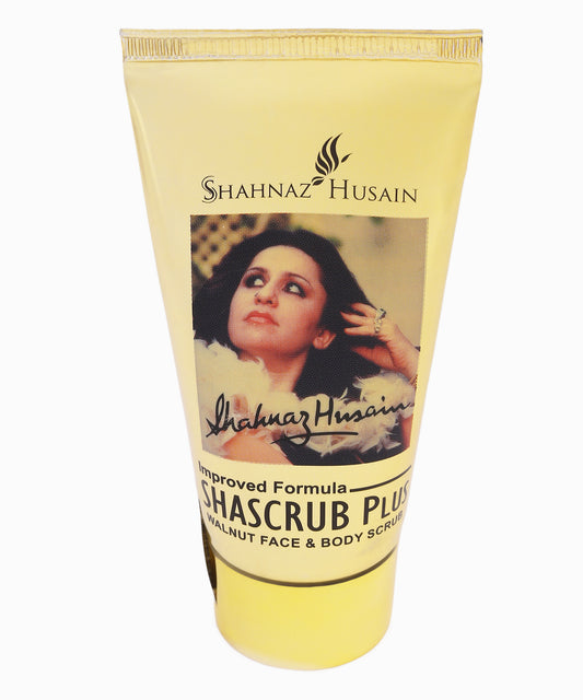 Shahnaz Husain Shascrub Plus - Walnut Face & Body Scrub 40g