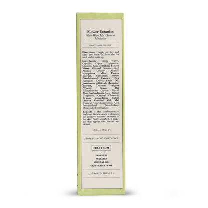 Shahnaz Husain Flower Botanics - White Water Lily-Jasmine Moisturiser | 100ml