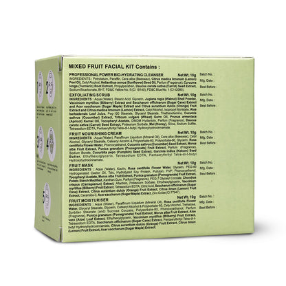 Shahnaz Husain 5 Step Mixed Fruit Facial Kit | 50g