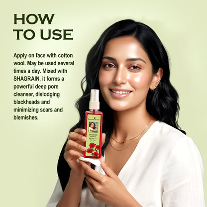 Shahnaz Husain Sharose Premium Date Enriched Skin Toner | Glow Reset