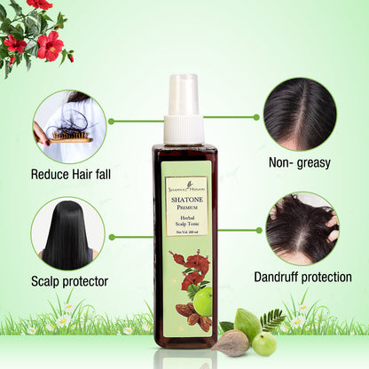 Shahnaz Husain Shatone Premium - Herbal Scalp Tonic