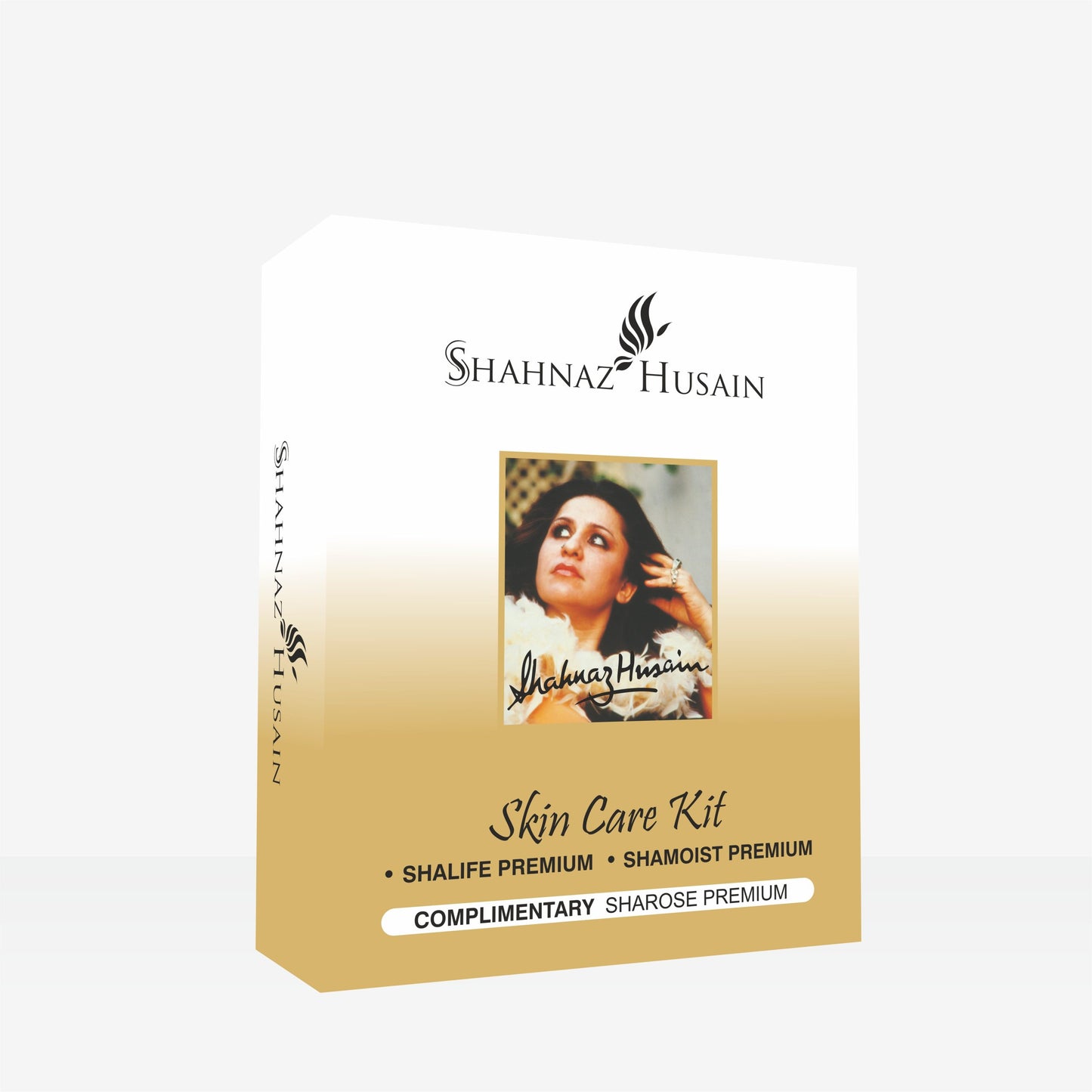 Shahnaz Husain Skincare Kit Premium  (Shalife Premium 60gm + Shamoist Premium 100gm) - Free Sharose Premium 100ml  Worth Rs. 385