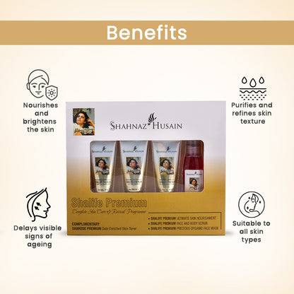 Shalife Premium Complete Skin Care & Revival Program (Mini Kit) 30g + 15 ml. Sharose Premium (Complimentary)