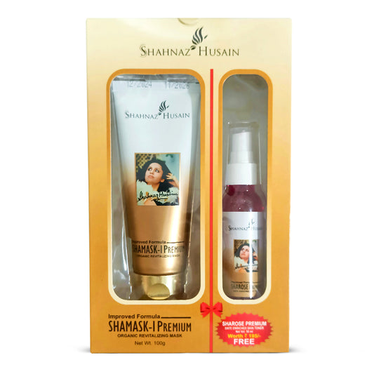 Shahnaz Husain Shamask I-Premium  - 100gm (Free-Sharose Premium 50ml)