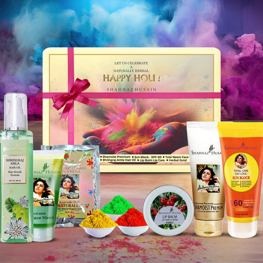 Shahnaz Husain Pre Holi Skin & Hair care KIT