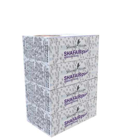 Shahnaz Husain Shafair Ayurvedic Fairness Soap - 100g X 4 - (Buy 3 Get 1 FREE)