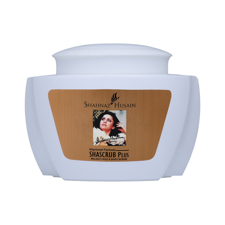 Shahnaz Husain Shascrub Plus - Walnut Face & Body Scrub