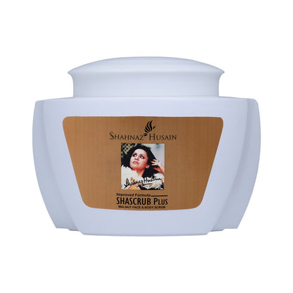 Shahnaz Husain Shascrub Plus - Walnut Face & Body Scrub