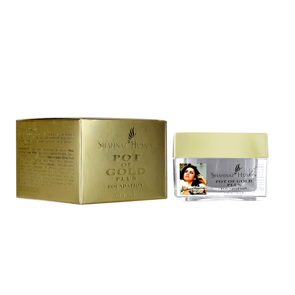Shahnaz Husain Pot of Gold Plus Foundation | 30g