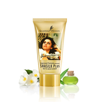 Shahnaz Husain Shasilk Plus - Matte Moisturiser - 40g