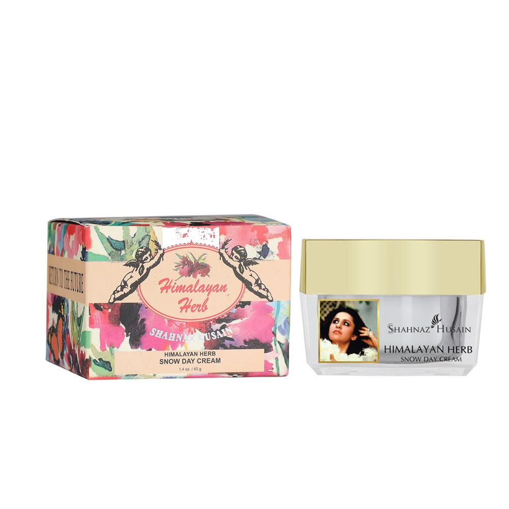 Shahnaz Husain Himalayan Herb Snow Day Cream Plus - 40g