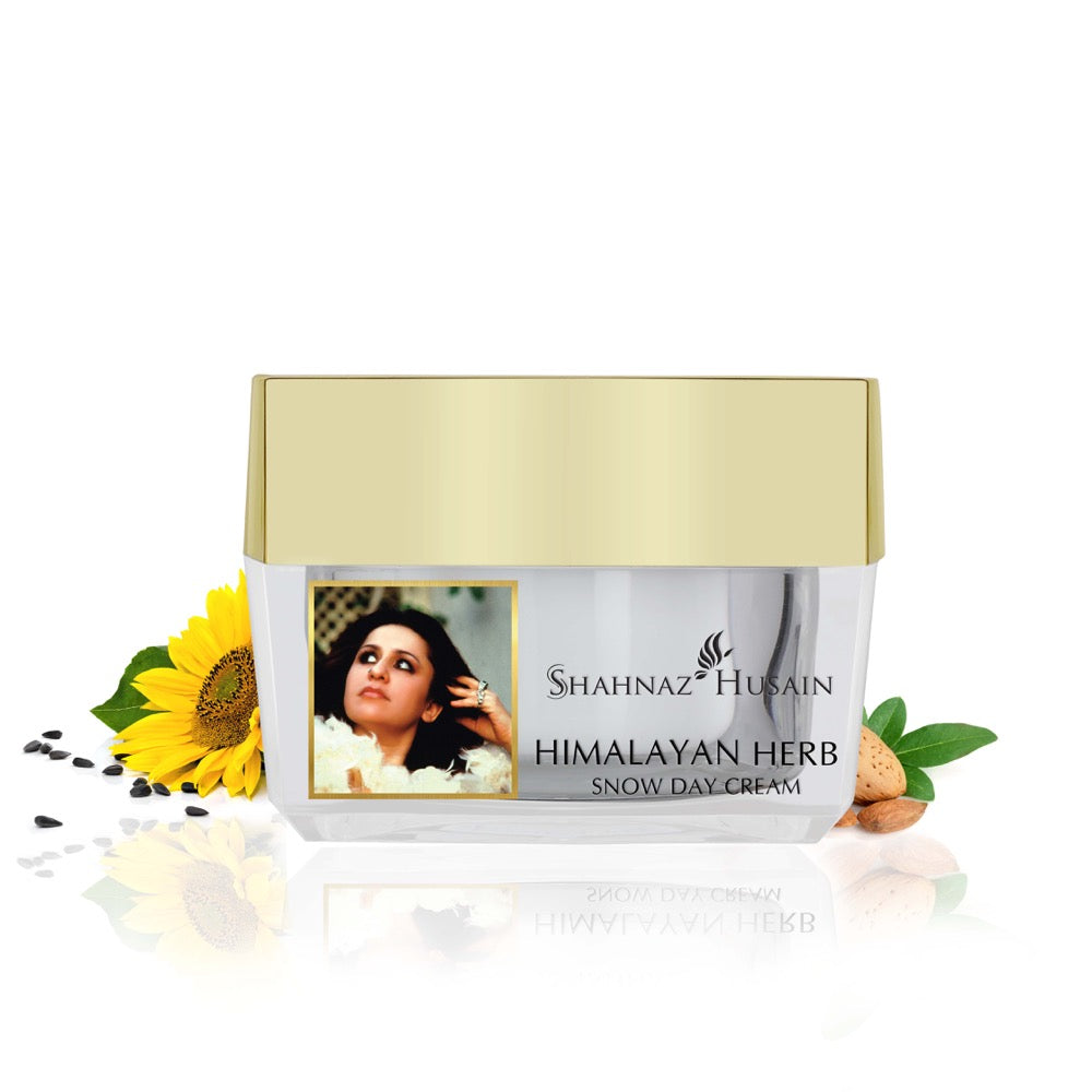 Shahnaz Husain Himalayan Herb Snow Day Cream Plus - 40g