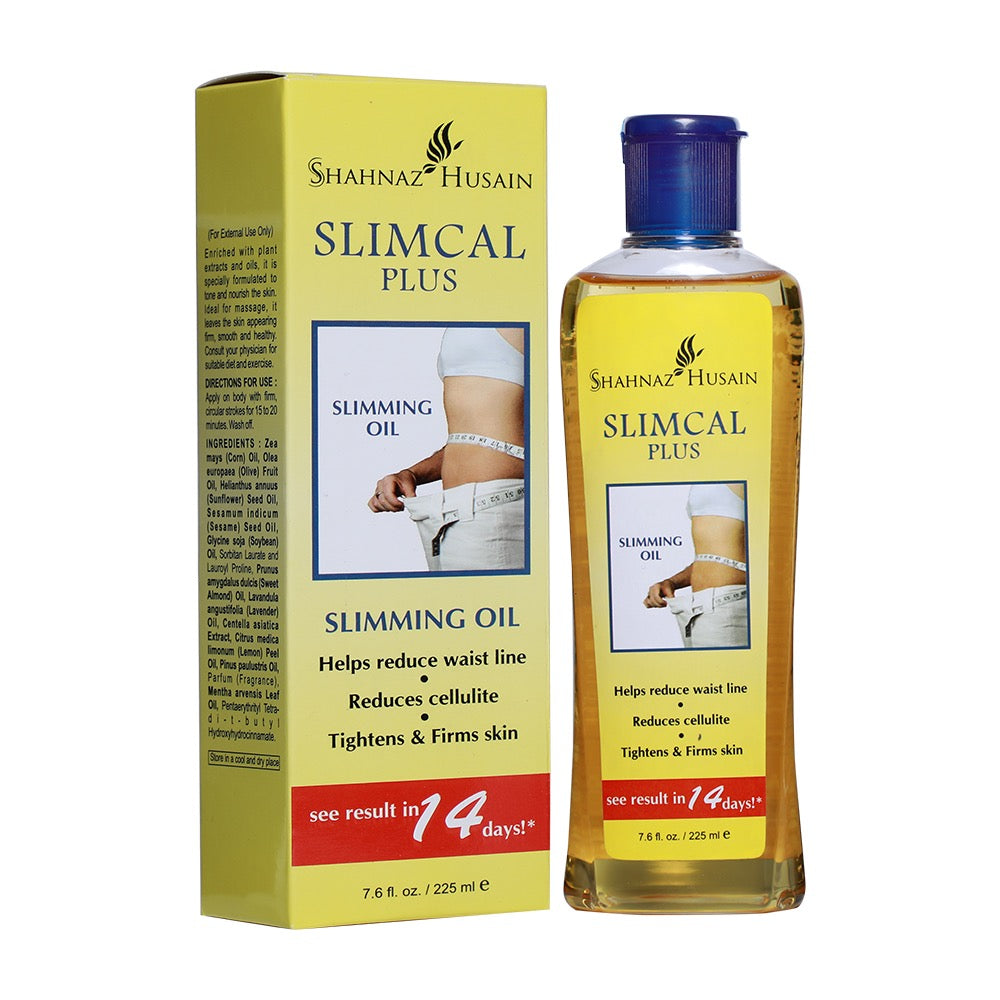 Shahnaz Husain Slimcal Plus Slimming Oil - 225ml