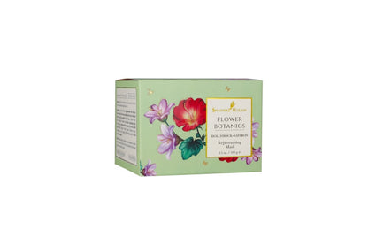 Shahnaz Husain Flower Botanics - Hollyhock-Saffron Rejuvenating Mask - 100g