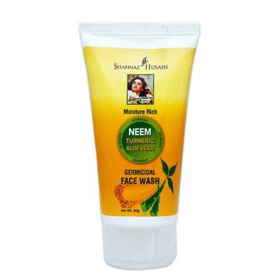 Shahnaz Husain Neem Turmeric Aloe Vera Germicidal Face Wash X Pack of Two